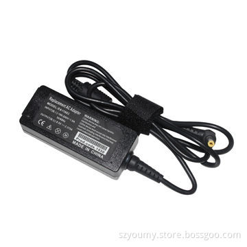 Hot sale lowest price battery chargers, 9.5V, 2.315A, mini tips for asus